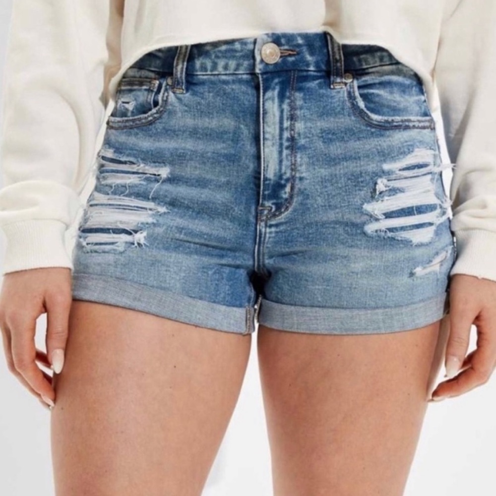 American Eagle Curvy Hi-Rise Shortie